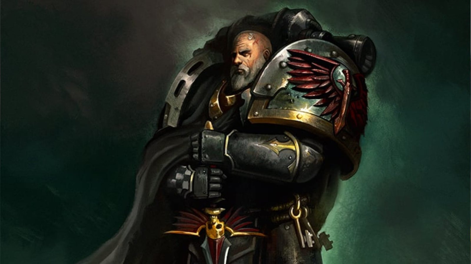Space Marine des 37. Ordens in dunkler Rüstung